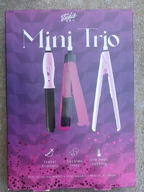 Mini Trio Hair Styling Set - Pink